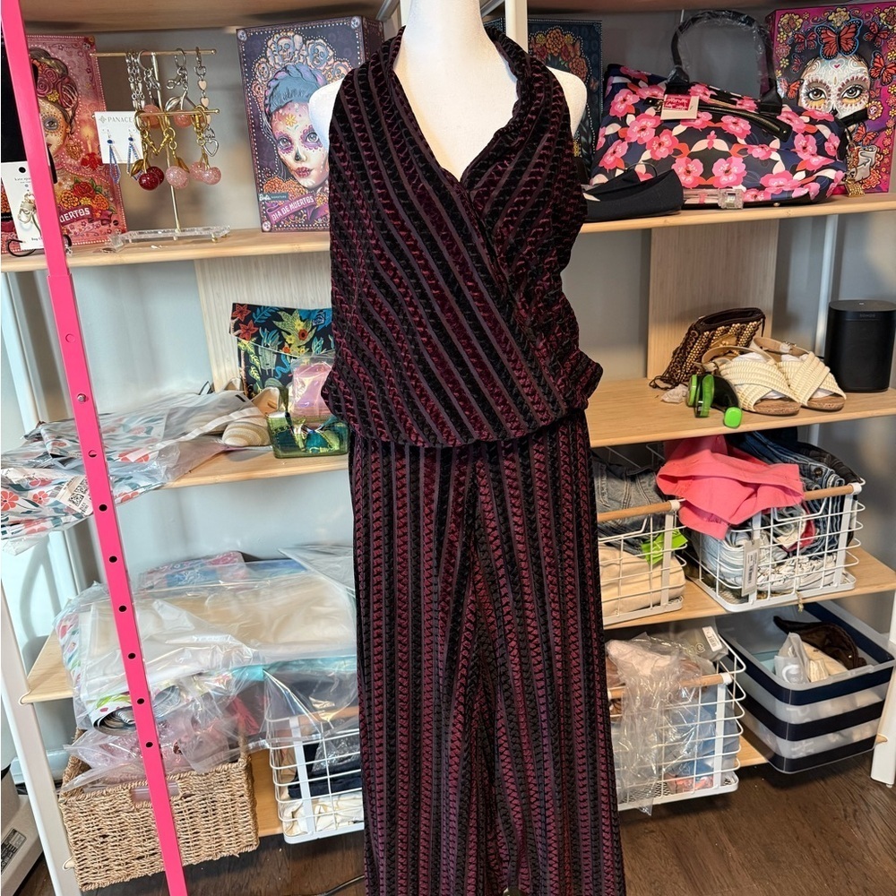 Liverpool Los Angeles Velvet Two-Piece Set | Size Small - Picture 5 of 12